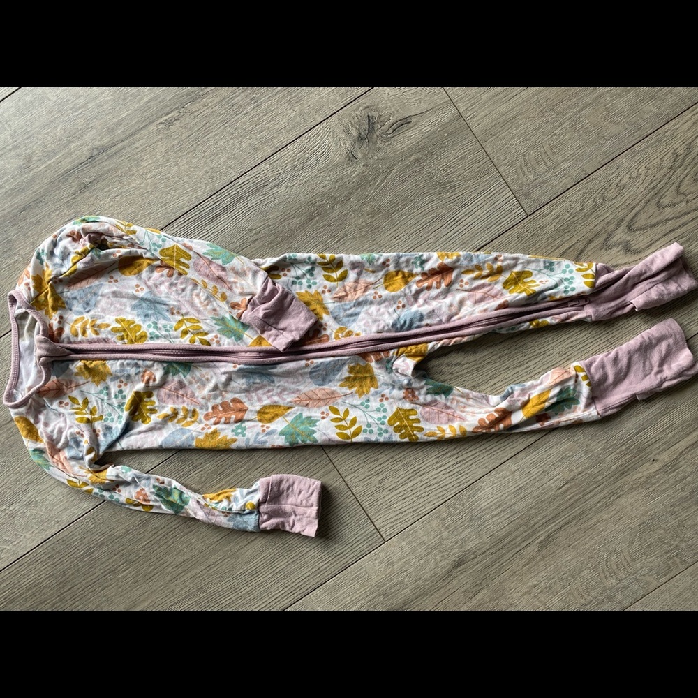 Fall Leaves Little Sleepies 12-18 Months